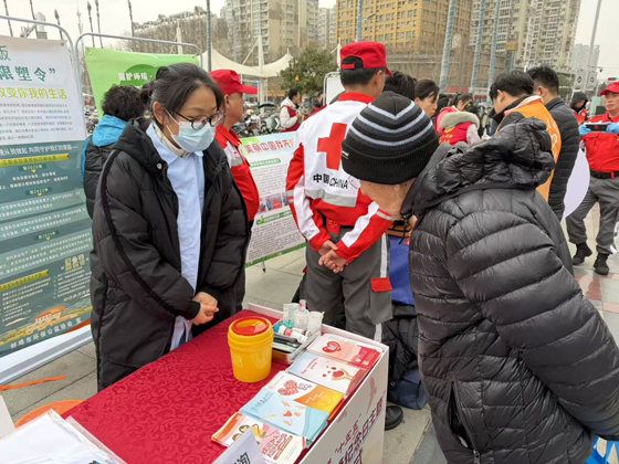 【学雷锋月】蚌埠市中心血站参加全市“3·5”学雷锋纪念日主题志愿服务活动启动仪式