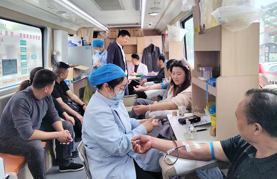 热血汇聚 情暖陈集